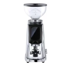 Moulin à Café FIORENZATO AllGround Chrome Effet Miroir Et Noir