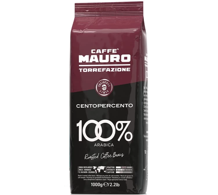 1kg Café En Grain 100% Arabica Centopercento - CAFFE MAURO 3 1kg Café En Grain 100% Arabica Centopercento - CAFFE MAURO