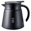 Carafe Isotherme V60 75 Cl Inox Double Paroi - Noir - HARIO -Bodum Soldes hariov601
