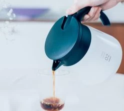 Carafe Isotherme V60 55 Cl Inox Double Paroi - Blanche - HARIO -Bodum Soldes hariov603 1