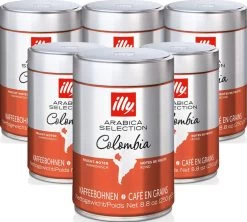 Café En Grains MonoArabica Colombie - Illy - 6x250g