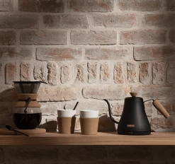 6 Tasses Bistro 30 Cl - Porcelaine Blanche Et Liège - BODUM -Bodum Soldes image secondaire 11582 109 1