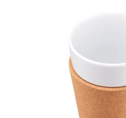 6 Tasses Bistro 30 Cl - Porcelaine Blanche Et Liège - BODUM -Bodum Soldes image secondaire 11582 109 3.0 1