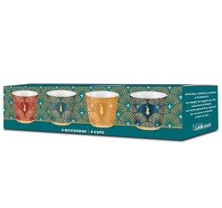 4 Tasses Déco Glamour - 33 Cl - BIALETTI -Bodum Soldes image secondaire tasses