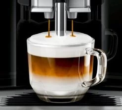 Siemens EQ.300 S100 Exclusive Noir TI35A209RW Garantie 3 Ans -Bodum Soldes latte expresso broyeur siemens eq300 s100 exclu