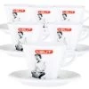 Lot De 6 Tasses + Sous Tasses Cappuccino 19cl - Lelit 2 Lot De 6 Tasses + Sous Tasses Cappuccino 19cl - Lelit -Bodum Soldes lelit cappu 6