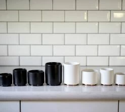 Tasse à Cappuccino - Monty Milk Art Noir Mat 19 Cl - FELLOW -Bodum Soldes lifestule8