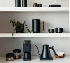 Tasse à Cappuccino - Monty Milk Art Noir Mat 19 Cl - FELLOW -Bodum Soldes lifestyle1