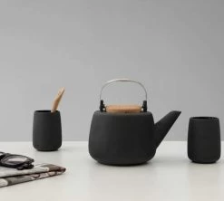 2 Tasses Double Paroi Nicola 150 Ml Noires - VIVA SCANDINAVIA -Bodum Soldes lifestyle nicola large 2