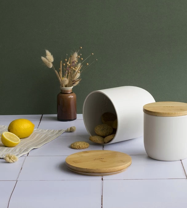 Lot De 3 Boîtes à Café/thé Rondes PEBBLY 5 Lot De 3 Boîtes à Café/thé Rondes PEBBLY – Image 3