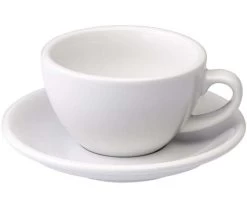 6 Tasses Cappucino Et Sous-tasses Egg 20 Cl Blanc - Loveramics -Bodum Soldes loveramics blanc20cl 3