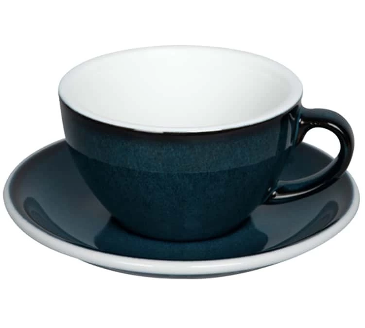 Tasses - LOVERAMICS - Cappuccino Et Sous-tasses Night Sky Egg 20 Cl 4 Tasses - LOVERAMICS - Cappuccino Et Sous-tasses Night Sky Egg 20 Cl – Image 2