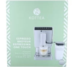 KOTTEA Espressima Silver One Touch CK307S.OT Garantie 3 Ans -Bodum Soldes machine a cafe kottea one touch 1