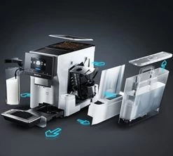 SIEMENS EQ.700 Intégral Noir Inox TQ707R03 Garantie 3 Ans -Bodum Soldes machine a cafe siemens eq 700 integral entretien