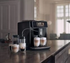 SAECO Xelsis Deluxe SM8780/00 Garantie 3 Ans -Bodum Soldes machine expresso broyeur saeco xelsis deluxe noir boissons