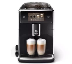 SAECO Xelsis Deluxe SM8780/00 Garantie 3 Ans -Bodum Soldes machine expresso broyeur saeco xelsis deluxe noir face