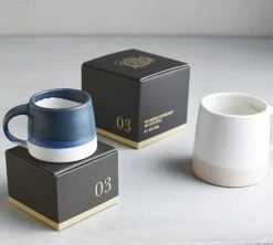 Tasses KINTO SCS-03 Blanc Et Bleu Marine 320 Ml -Bodum Soldes marine white scs 2