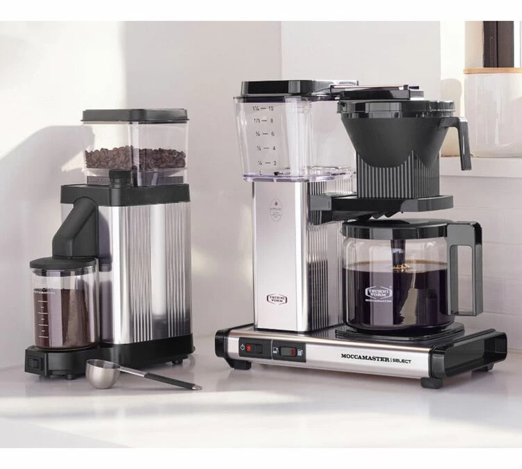 Moulin à Café MOCCAMASTER KM5 - Aluminium Poli 8 Moulin à Café MOCCAMASTER KM5 - Aluminium Poli – Image 6