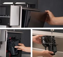 SIEMENS EQ.9+ S700 Home Connect Dark Inox TI9573X5RW Garantie 3 Ans -Bodum Soldes nettoyage groupe expresso broyeur siemens 1