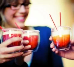 Verres Double Paroi BODUM - Pavina 2x8cl Et 2x25cl -Bodum Soldes pack pavina