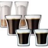 Lot De 6 Verres Double Paroi 10cl+20cl+40cl - BODUM -Bodum Soldes packassam6 bodum