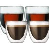 Verres Double Paroi BODUM - Pavina 2x8cl Et 2x25cl -Bodum Soldes pavina lot 8et25cl
