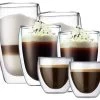 6 Verres Pavina 8cl - 35 Et 45cl - Bodum -Bodum Soldes pavina panach