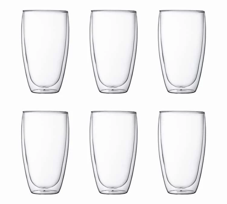 6 Verres BODUM Pavina Double Paroi 45 Cl 3 6 Verres BODUM Pavina Double Paroi 45 Cl