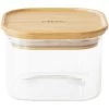 Boîte De Conservation Carrée - PEBBLY - En Verre Et Bambou - 500ml -Bodum Soldes pebbly 500ml