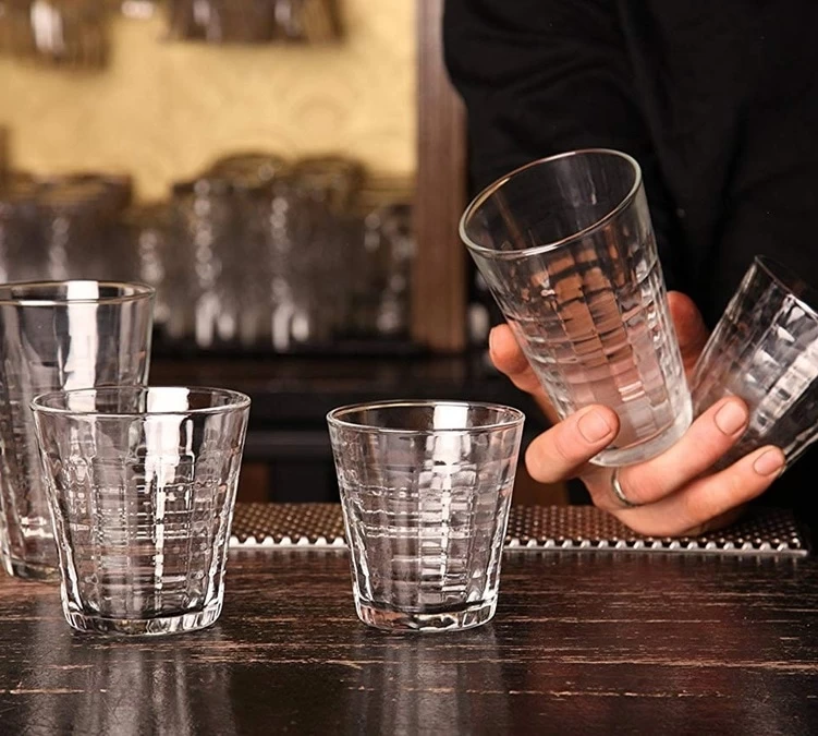 4 Verres Prisme Marine 27.5 Cl - Duralex 7 4 Verres Prisme Marine 27.5 Cl - Duralex – Image 5