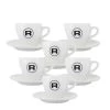 6 X Tasses Expresso + Sous-tasses - Rocket Espresso -Bodum Soldes r 1