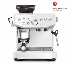 Machine Expresso SAGE Barista Express Impress SES876SST4EEU1 Blanc Sel De Mer