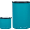 Lot 2 Boites De Conservation Inox - AIRSCAPE - Avec Vide D'air Turquoise Mat - 500g Et 250g -Bodum Soldes sans titre 1 34
