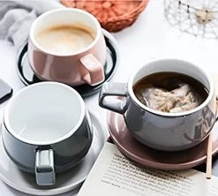 Mug Et Sous Tasse En Porcelaine - Storm - 30 Cl - Viva Scandinavia -Bodum Soldes scandinavia mug30.4 2