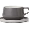 Mug Et Sous Tasse En Porcelaine - Storm - 30 Cl - Viva Scandinavia -Bodum Soldes scandinavia mug gris 30