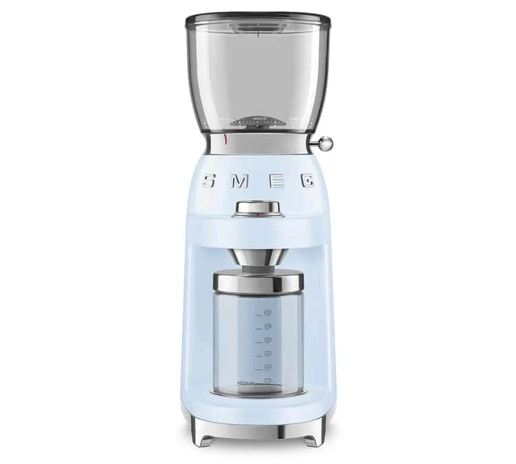Moulin à Café SMEG Bleu Azur CGF01PBEU Années 50 3 Moulin à Café SMEG Bleu Azur CGF01PBEU Années 50