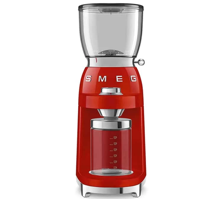 Moulin à Café SMEG Rouge CGF01RDEU Années 50 3 Moulin à Café SMEG Rouge CGF01RDEU Années 50