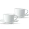 Set 2 Tasses Cappuccino Avec Soucoupes - Jura -Bodum Soldes tasse cappuccino Jura