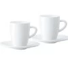 Tasses - JURA - Tasses + Sous Tasses Espresso 8cl X2 -Bodum Soldes tasse jurax2
