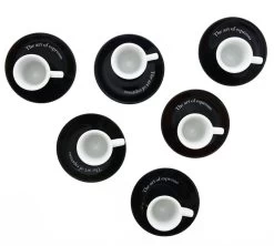 Tasses - ZICAFFE - Tasses Et Sous-tasses The Art Of Espresso 7 Cl -Bodum Soldes tasses dessus