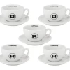 6 Tasses + Sous-tasses Flat White - Rocket Espresso -Bodum Soldes tasses rocket 1