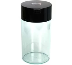 Boite Conservatrice Avec Vide D'air 400gr/1.3L Noir Et Transparente - Coffeevac