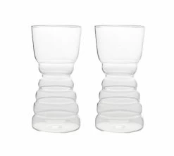 2 Verres Omagio Café Barista 240ml - COSY & TRENDY