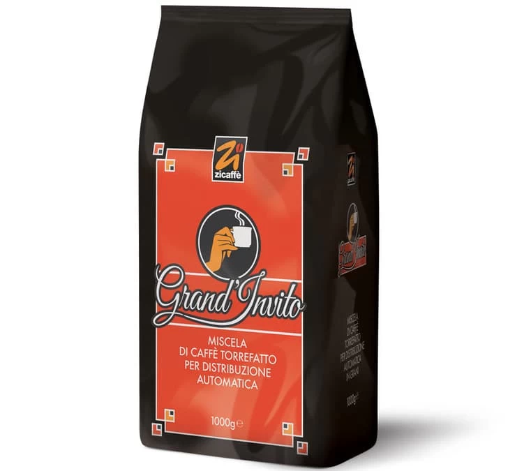 1kg Café En Grains Zicaffe Invito 3 1kg Café En Grains Zicaffe Invito